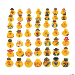 Rubber Ducky Assortment - 50 Pc.