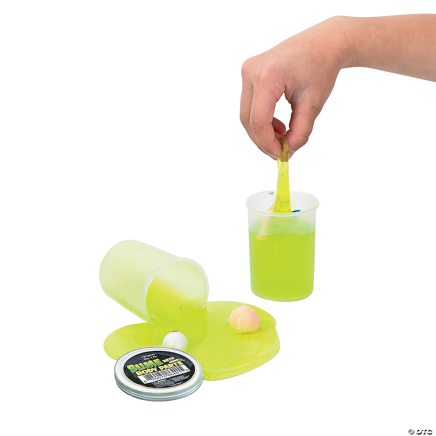 Slime with Body Parts - 12 Pc. - Image 2