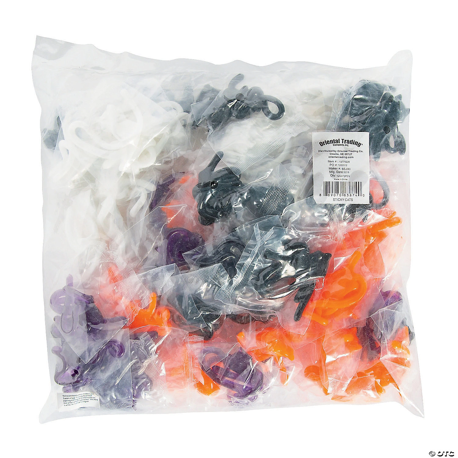 Sticky Cats - 72 Pc. - Image 3