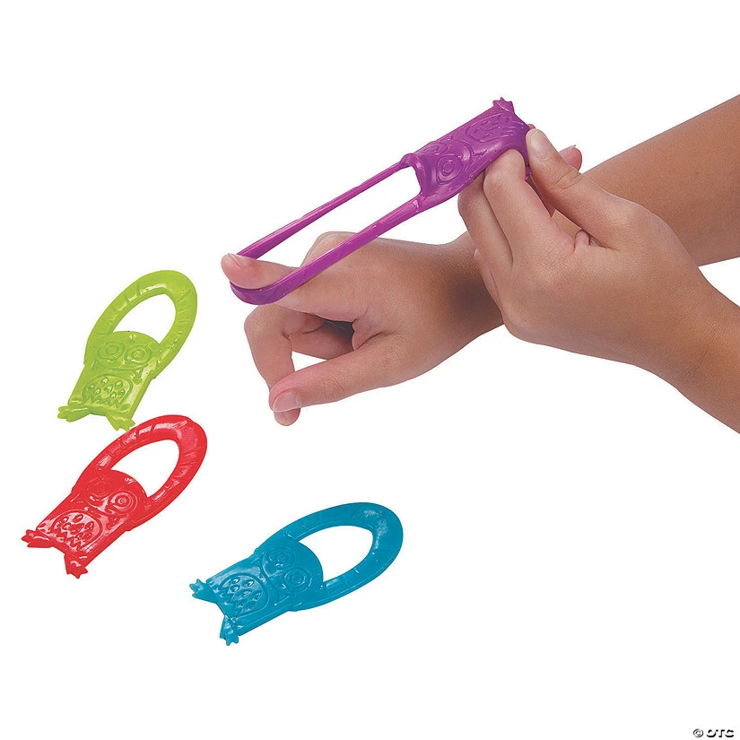 Stretchy Flying Cute Monsters - 12 Pc.