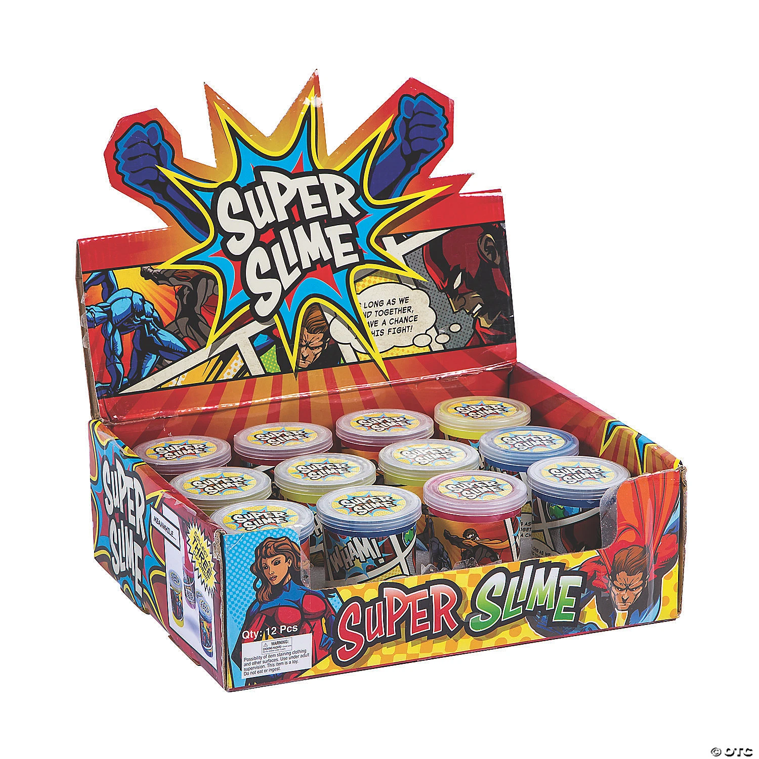 Superhero Kryptonite Slime - 12 Pc. - Image 2