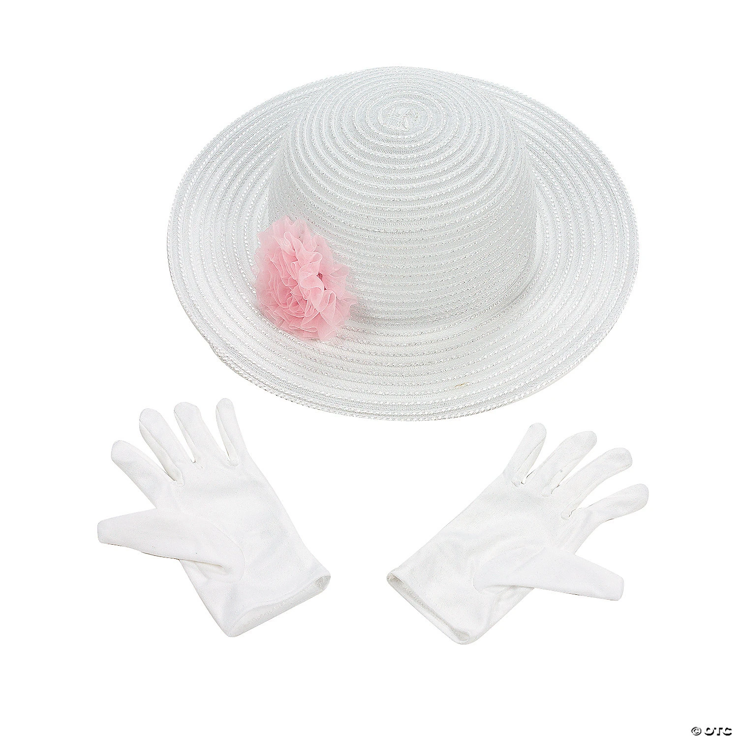 Tea Party Hat & Gloves Set - 3 Pc. - Image 2